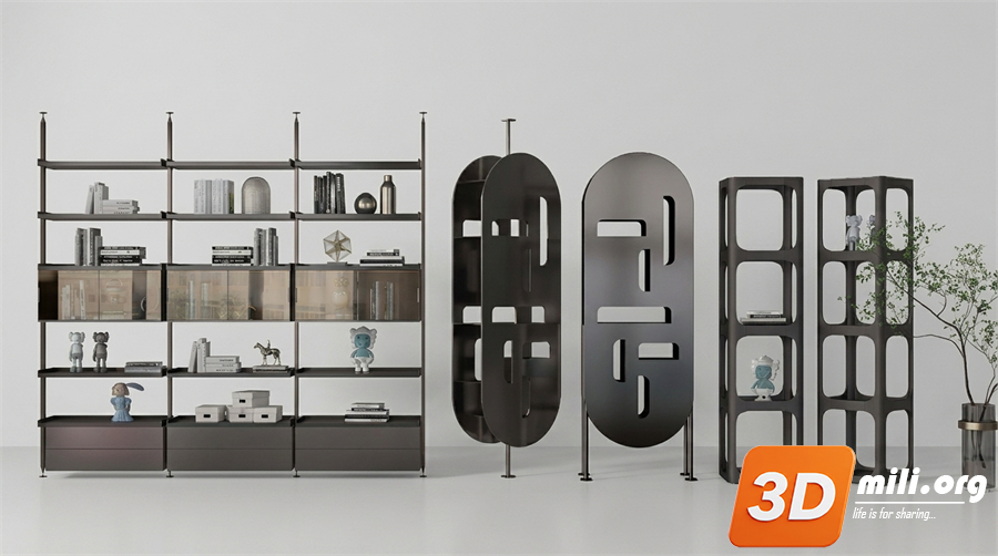 Decorative cabinet Skp Files